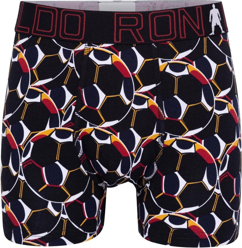 CR7 Boy's 3 Pack Cotton Blend Trunks - Image 2